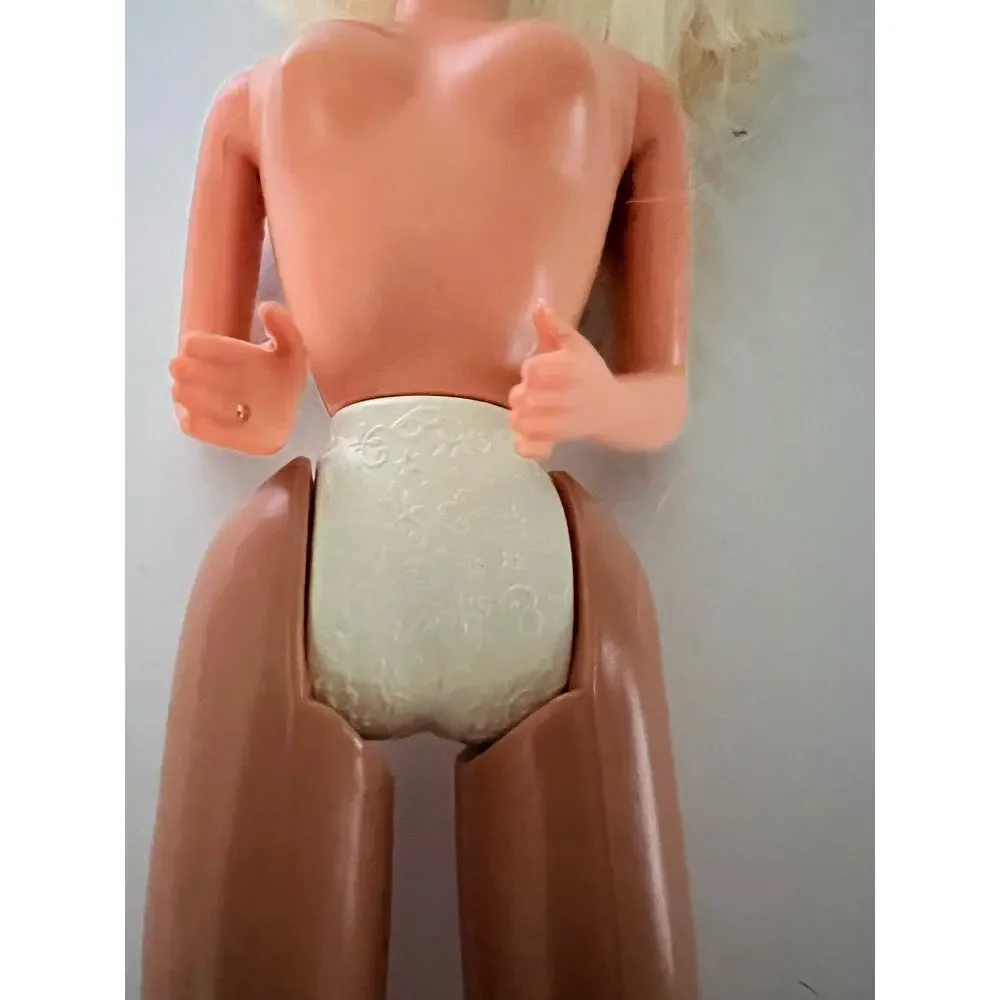 Vintage Barbie Doll Mattel 1966 Indonesia Blonde Nude Original Body